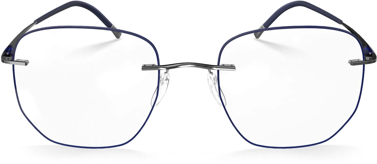 Silhouette Purist Color Groove Demo Rimless 5561 Eyeglasses - view 107